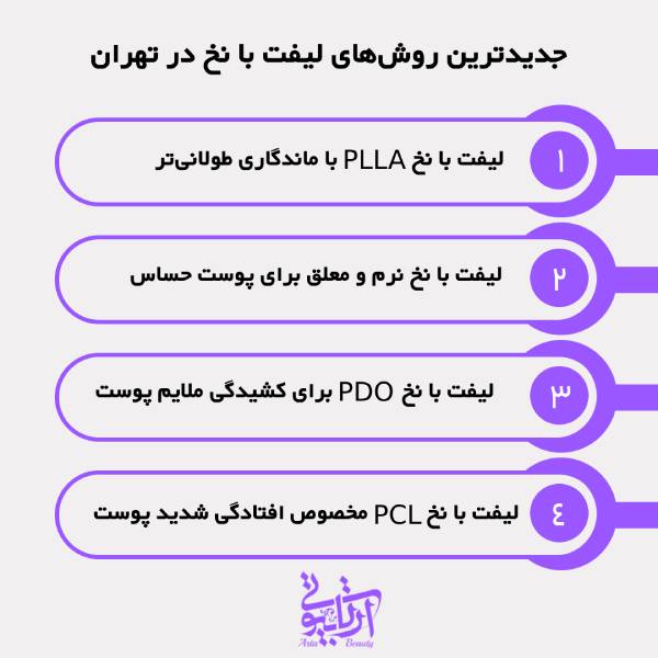 بهترین کلینیک لیفت با نخ در تهران